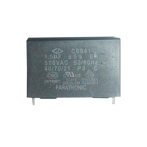 CAPACITOR EVAP GREE 1UF 450VAC P/ PCI