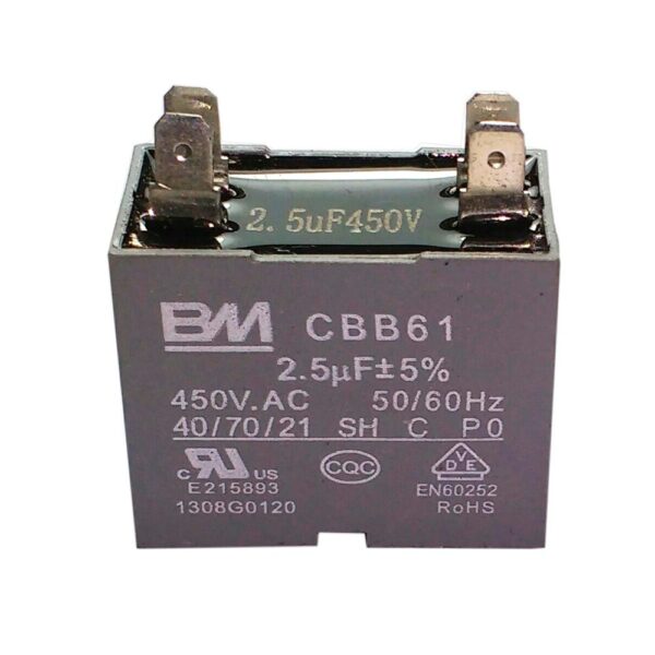 Capacitor GREE  2.5uF 450VAC CBB61 33010026