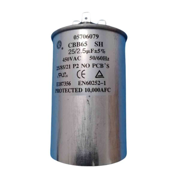 CAPACITOR DUPLO 25+2,5uF 450VAC P2