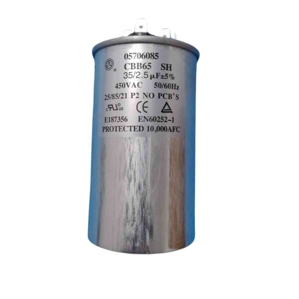 CAPACITOR DUPLO SPRINGER CARRIER  35+2,5uF 450VAC