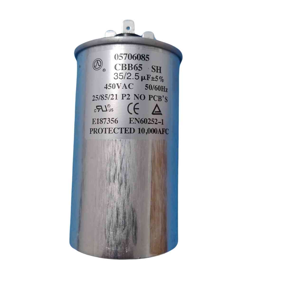 CAPACITOR DUPLO SPRINGER CARRIER  35+2,5uF 450VAC - Imagem 3