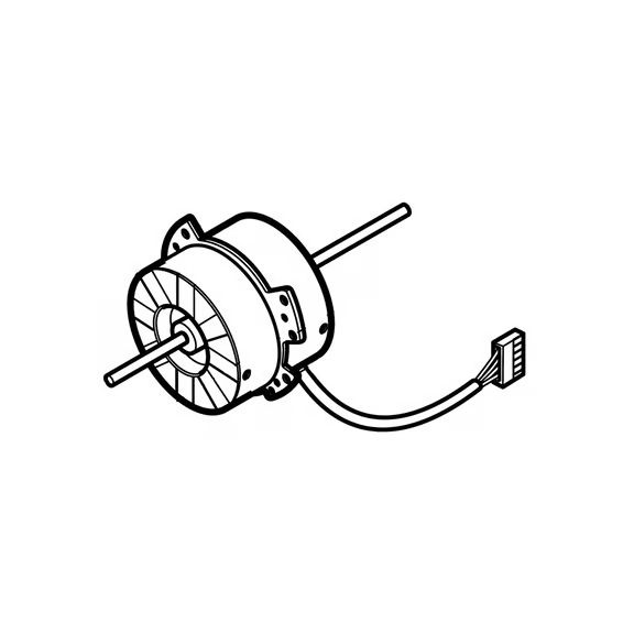 MOTOR VENTILADOR CONDENSADORA DG13Z1-59 12000 Btus W10889667 CONSUL
