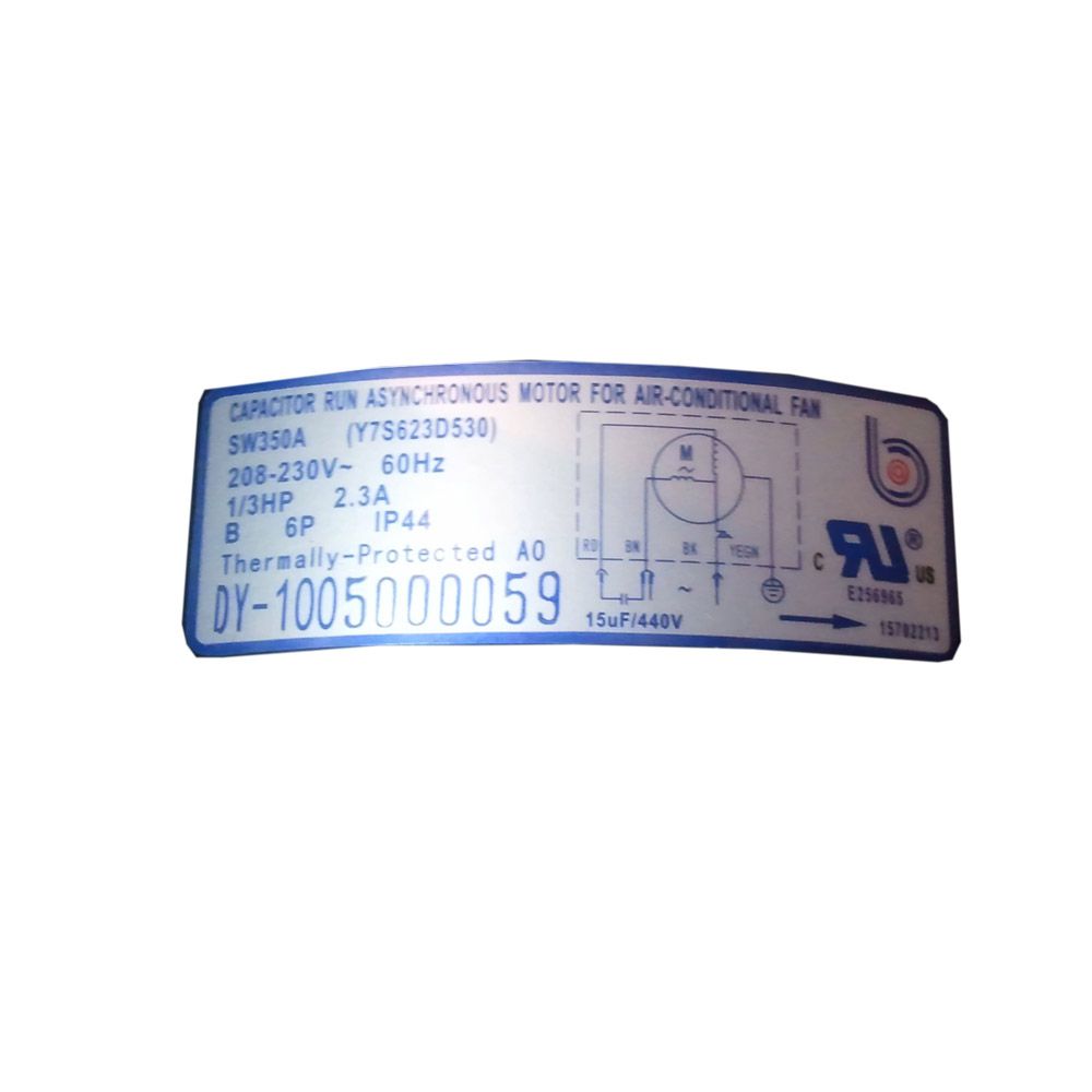 MOTOR VENT. SW350A 220V GUCN60TH1AO - Imagem 2