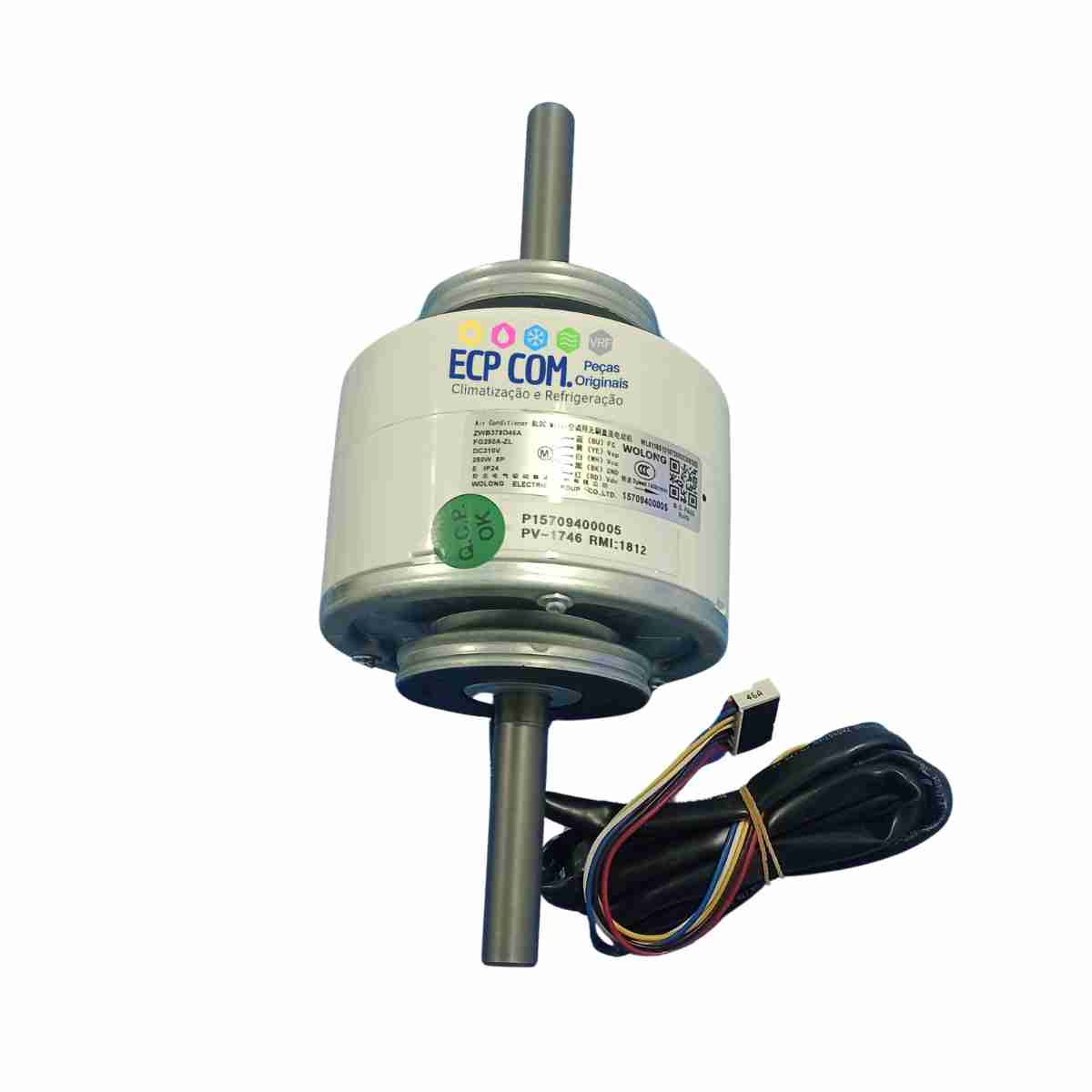 MOTOR VENTILADOR DA EVAPORADORA  FG250A-ZL