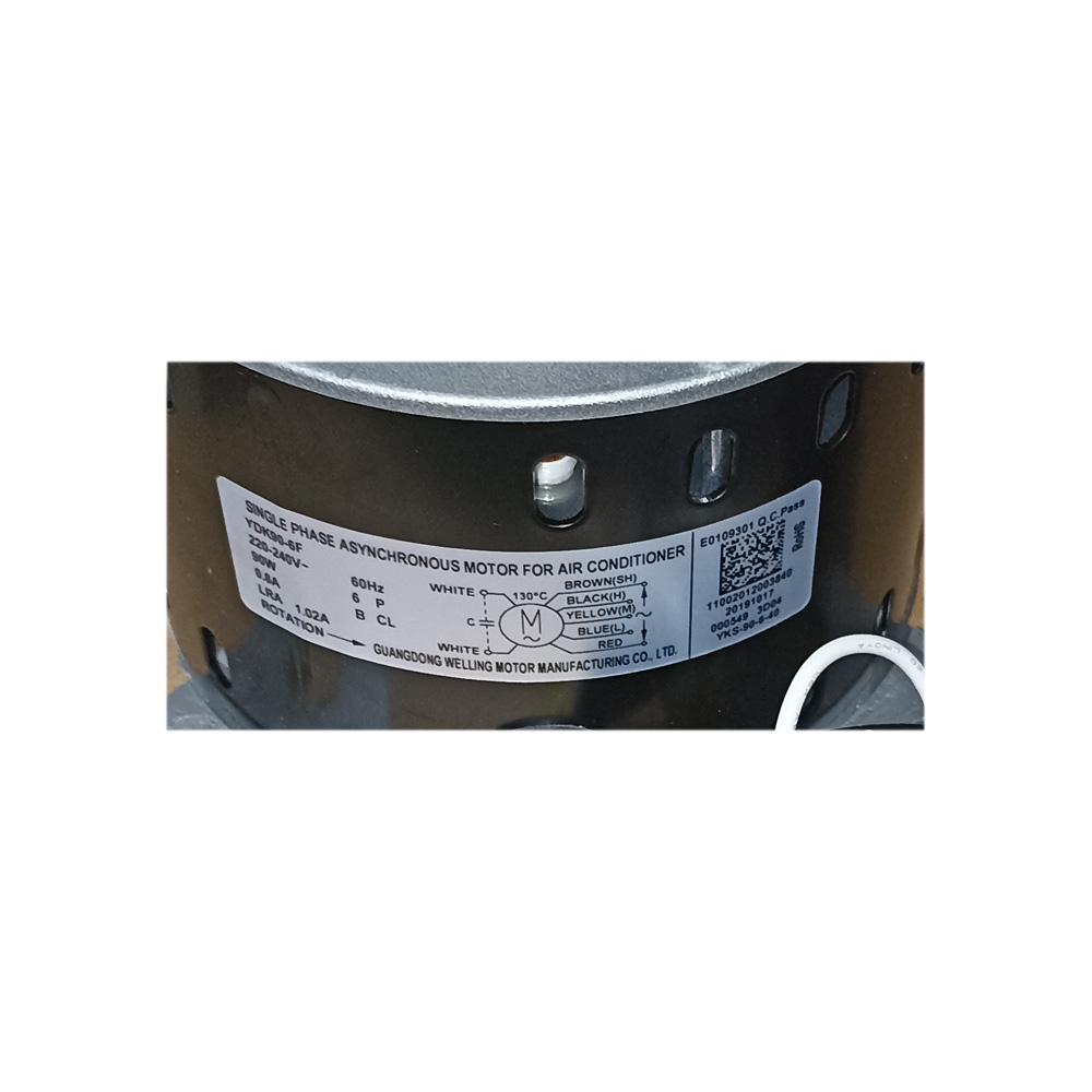 MOTOR ELETRICO YDK90-6F AC 95-182W 230V - Imagem 2