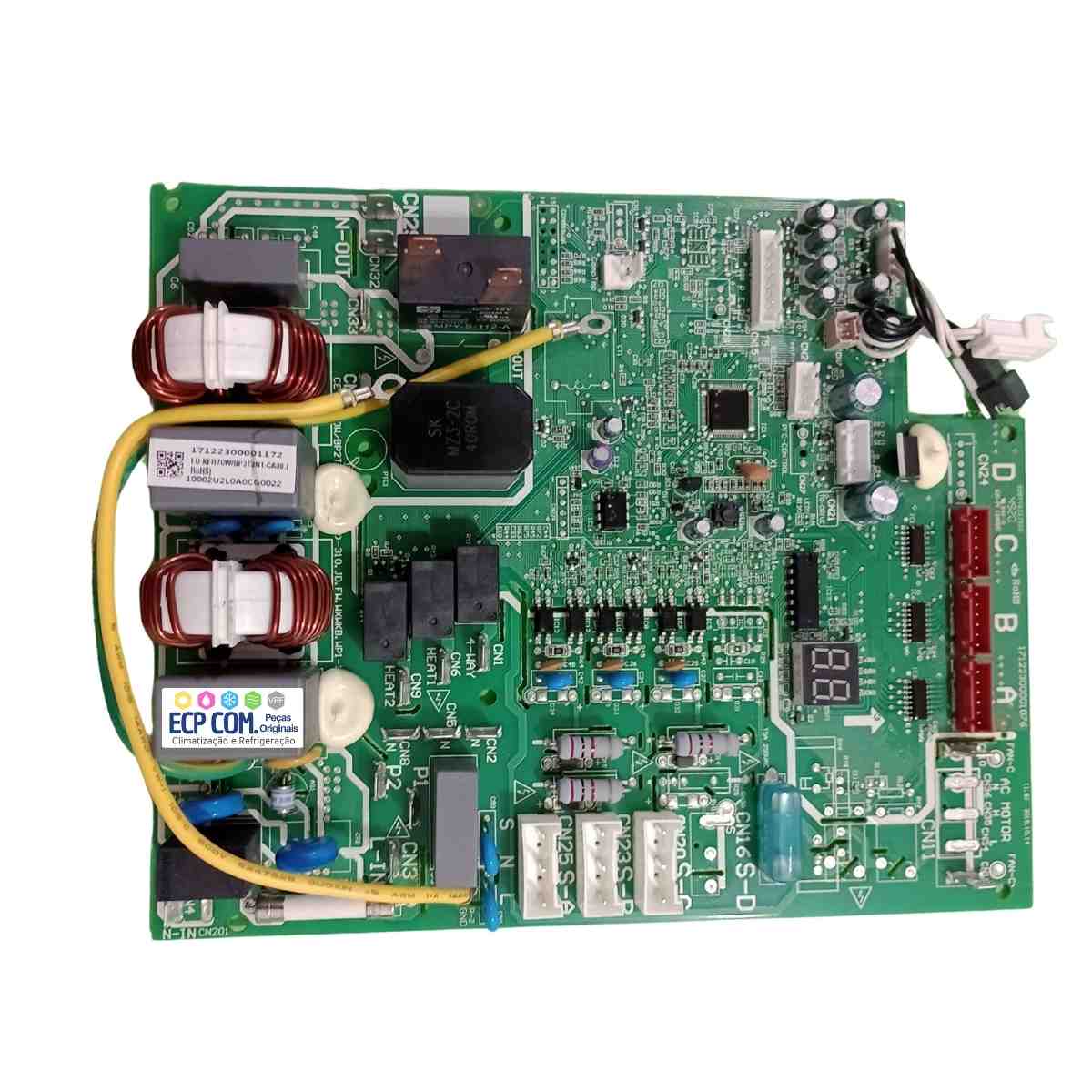 PLACA DE CONTROLE PRINCIPAL CONDENSADORA MIDEA MULTI SPLIT - Imagem 6